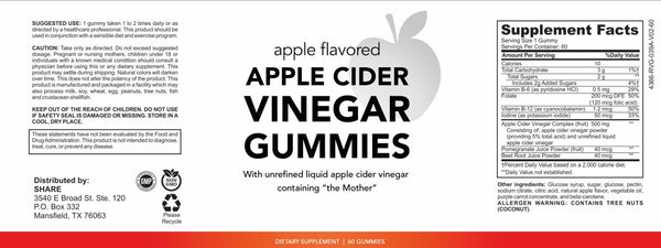 Apple Cider Vinegar XL bottle