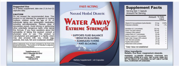 Water Away Natural EXTREME STRENGTH